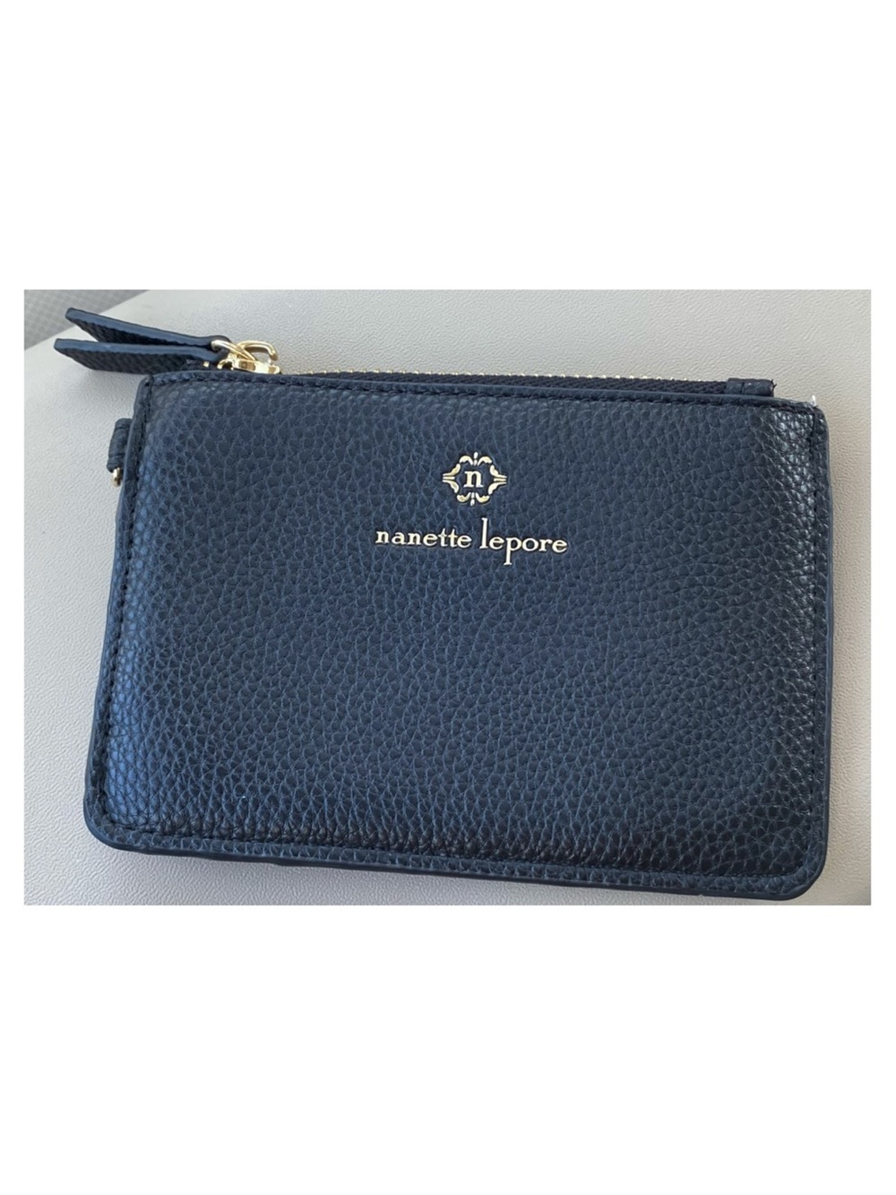 Nanette Lepore Black Card Wallet
